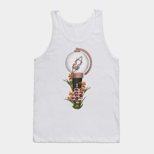 ATEEZ Floral Lightstick kpop Tank Top